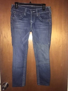 True Religion Kids 28 Medium Wash Skinny Jeans - Picture 1 of 12