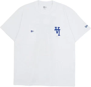 New Era Los Angeles Dodgers Short Sleeve T-Shirt White M Length:27.6in - Picture 1 of 24