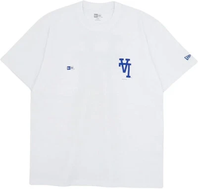 Camiseta New Era Los Angeles Dodgers manga corta blanca XL longitud: 29,9 pulgadas Foto 1 de 4