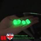 4pcs Valve Cover Luminous Night Glowing Valve Cover for Auto Motorcycle Bicycle
