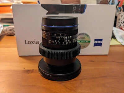 Zeiss Loxia 21mm f/2.8 Lens for Sony E Mount with Custom Cine Gears - Image 1 of 4