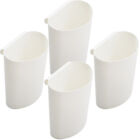 4pcs Cart Hanging Cup Holders Rolling Utility Accessories