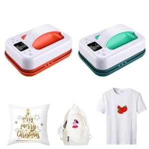 Mini Heat Press T-shirt Easy Press Machine Iron Heating Transfer Orange Gift- - Picture 1 of 11