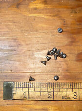 Wood Screws Flat Head Slotted # 4 X 1/4 Steel Bright American Made Old Store
