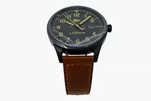 Reloj de cuarzo clásico analógico para hombre Lacoste con correa de cuero 2011021 - Imagen 1 de 3