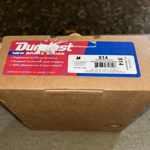 Duralast 814 Brake Shoes. New Sealed. Opened Box. - Picture 1 of 3