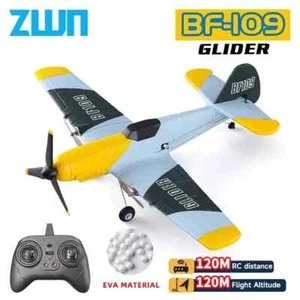 BF109 RC Plane 2.4G 3CH EPP Foam Remote Control Fighter Fixed Wingspan Glider - Picture 1 of 6