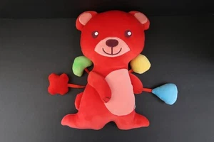 Gen M Snugglebuddies Emotions Sensory Plush Red Bear 13" Generation Mindful - Picture 1 of 7