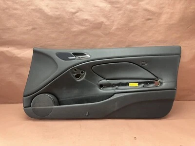 BMW E46 330CI YR 2006 Front Right Interior Door Panel Trim Black OEM 118K Miles - Image 1 of 4