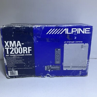 ALPINE XM Radio/Changer System XMA-T200RF Remote CD Changer Controller Brand New - Image 1 of 4