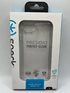 Speck Presidio Perfect-Clear Case For iPhone 7 iPhone 8 and iPhone SE2020 -Clear - Picture 1 of 3