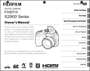 FujiFilm FinePix S2900 Digitalkamera Bedienungsanleitung Bedienungsanleitung - Bild 1 von 1