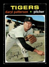 1971 Topps #481 Daryl Patterson Detroit Tigers VG-EX Baseball Card *A758