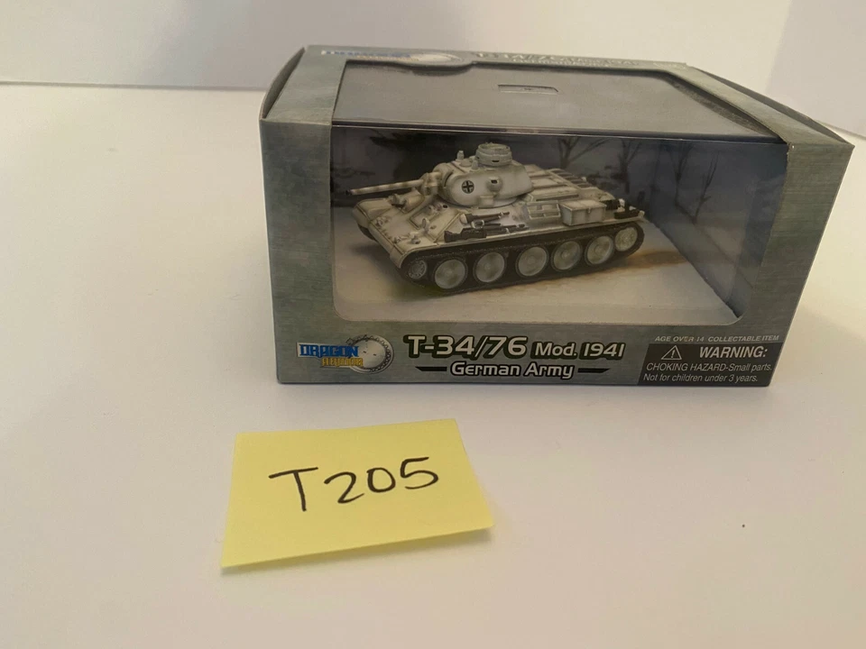 Dragon Armor 1:72 No. 60152 T-34/76 Mod. 1941 German Army Lot 205 - Image 1 of 2
