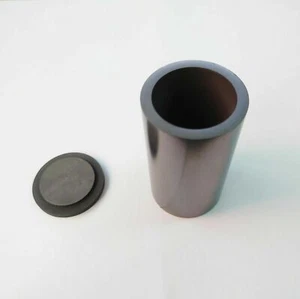 Graphite Crucible 45*80mm 70ml + Cover for ZVS 2500W Induction Melting Furnace - Picture 1 of 5
