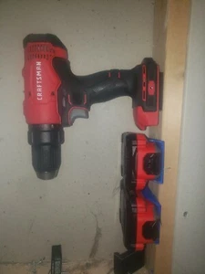 CRAFTSMAN 20V BATTERY AND TOOL MOUNT / HANGER / HOLDER - FREE SHIPPING! - Picture 1 of 5