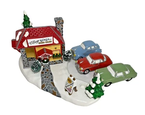 Department 56 Snow Village Gebrauchtwagen Konvolut #5428-3. Lampenmast fehlt mit Kardinal - Bild 1 von 11