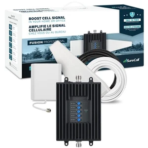 SureCall Fusion Cell Phone Signal Booster, 8000 sq ft, Multi-User, FCC Approved - Photo 1 sur 9