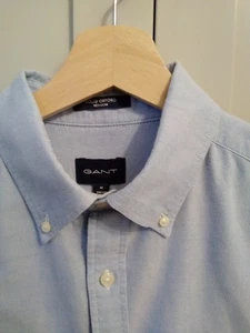Gant Men's Long Sleeve Shirt Blue, Medium - Picture 1 of 8