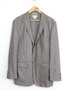Dries Van Noten Wool Striped Blazer Jacket, Size 48 - Picture 1 of 8