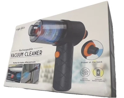 Rechargeable Vacuum Cleaner Vista Crest With Nozzles Great For Home And Auto New - Image 1 of 4