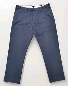 J. Crew Flex Straight Chino Pants ~ Mens 38 × 32 ~ Slate Gray ~ Great Condition! - Picture 1 of 8