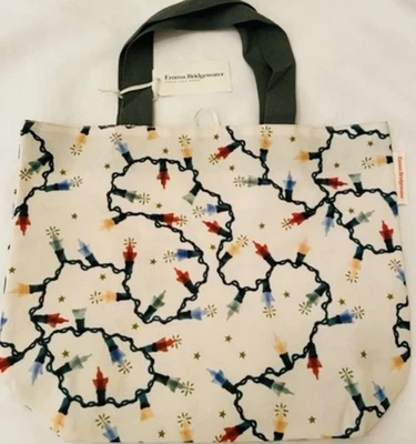 EMMA BRIDGEWATER FOR TESCO Emma Bridgewater Fairy Lights Print Shopper Shopping Bag New With Tags
