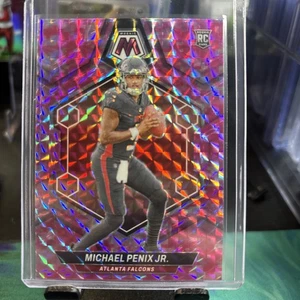 2024 Panini Mosaic - Rookies Michael Penix Jr. #308 Camo Pink Mosaic Prizm (RC) - Picture 1 of 2