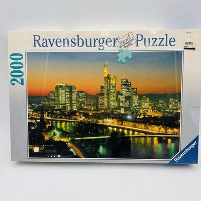 Ravensburger Puzzle 2000 Piece Frankfurt Skyline New Sealed - Image 1 of 4