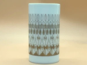 MCM Hans Theo Baumann Rosenthal Studio Line Porcelain gold & white vase. c1960's - Picture 1 of 5