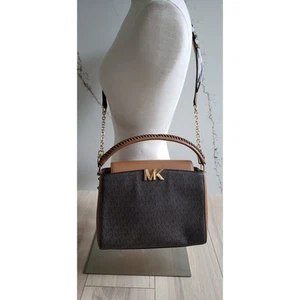 Borsa MICHAEL Michael Kors pelle Karlie media logo coccodrillo goffrato - Foto 1 di 9