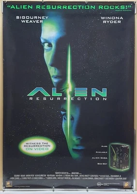 Alien Resurrection 1998 Original Australian Vintage Movie Poster 27.5" x 39" - image 1 of 4
