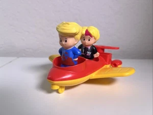 Little People kleines Flugzeug mit 2 Personen - Bild 1 von 9