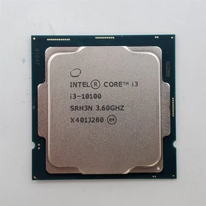 Intel Core i3-10100 Desktop Processor 4 Cores up to 4.3 GHz LGA1200 65W - Photo 1/2