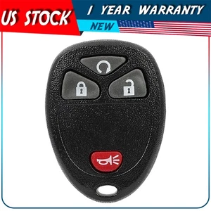 Remote Car Key Fob For Chevrolet Traverse Silverado GMC Sierra Acadia 4 Buttons - Picture 1 of 7