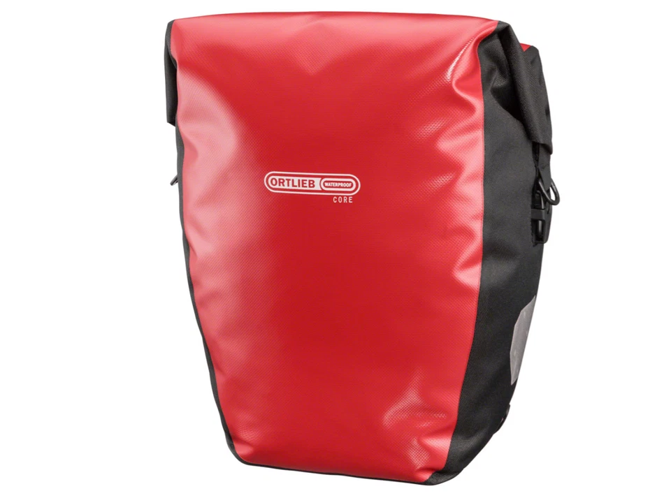 Alforja trasera Ortlieb Back Roller Core - 20L, cada una, roja/negra Foto 1 de 3