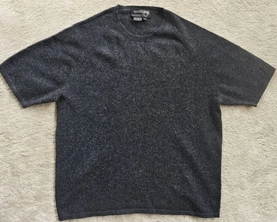 Suéter Gris CACHEMIRA Upcycle Artesanos Cortadores Craft Project Country Shop Talla L Foto 1 de 4