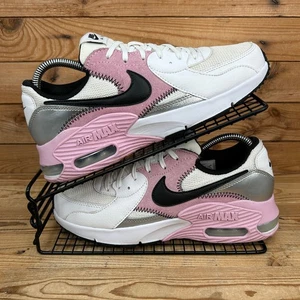 Nike Turnschuhe Damen Größe UK 6,5 Air Max Excee weiß pink Mesh Laufen Fitnessschuhe - Bild 1 von 13
