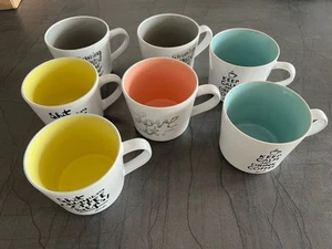 7x Mc Cafe Tassen Set 2016 Mc Donalds Tassen Becher Mc Cafe Kollektion Kaffee - Bild 1 von 4