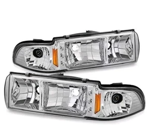 1991-1996 CHEVY CAPRICE/1994+ IMPALA New Headlights Right and Left - Picture 1 of 17
