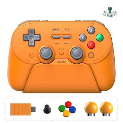 8BitDo Pro 3 Bluetooth Controller for Switch/Switch 2,TMR Joysticks,Programma... - Image 1 of 4