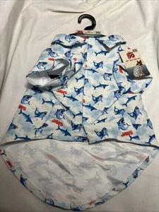 JAWS Pet Dog Toy LARGE Button Up Shirt JAWS 50th Anniversary NEW - Picture 1 of 7