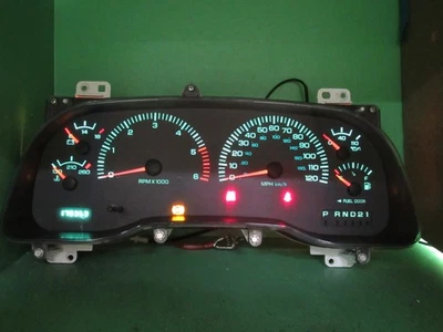00-01 DODGE RAM CUADRO DE INSTRUMENTOS DE GAS VELOCÍMETRO TACÓMETRO 179K PROBADO 2274 Foto 1 de 4