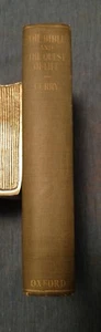 1933 The Bible and the Quest of Life by Bruce Curry 1st Edition FREE SHIPPING - Picture 1 of 4