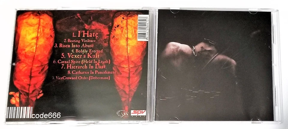Handful Of Hate ViceCrown CD 2003 Code 666  DADC Press Italian Black Metal Foto 1 de 4