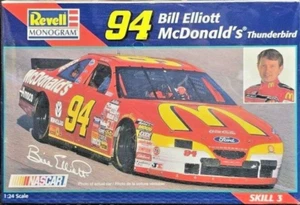 Revell/Monogram Bill Elliott McDonald’s Thunderbird 1/24 Model New/Sealed - Picture 1 of 6