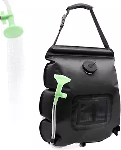 Shower Bag 20L Portable Water Bag Outdoor Camping Solar Heated 5 Gallon - Picture 1 of 12