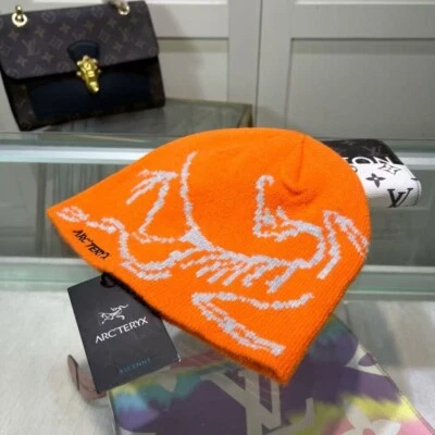 (Free Tax) 100% Wool Arcteryx Bird Head Toque Beanie Hat Knitted Warm Hat Cap - Image 1 of 4