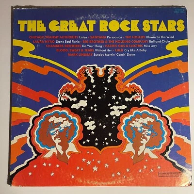 The Great Rock Stars Vinyl, LP, Compilation 1975 Columbia The Hollies   - Image 1 of 3