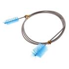 2-6pack Double End Aquarium Pipe Brush Water Hose Cleaning Brush Blue